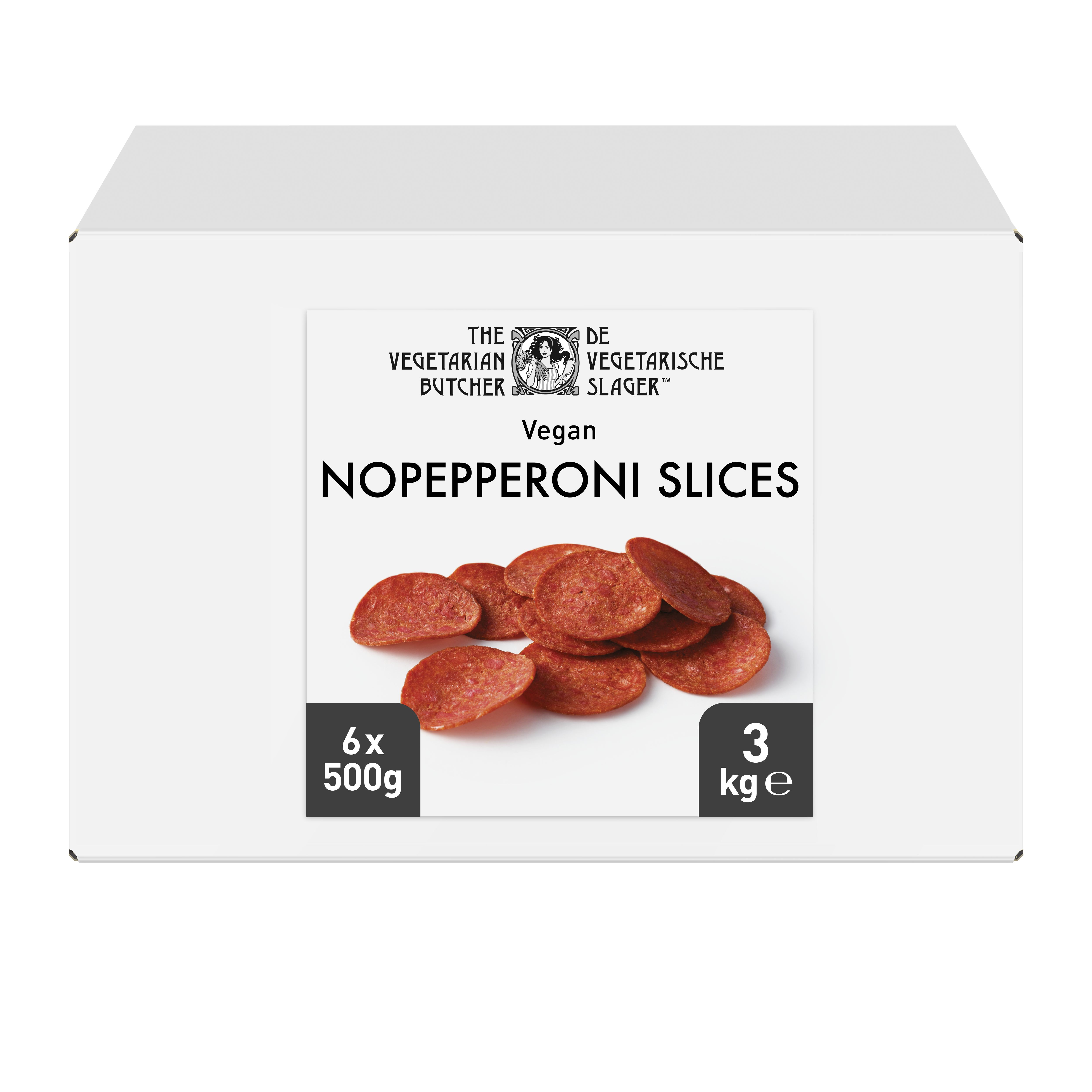 The Vegetarian Butcher NoPepperoni Slices 6 x 500 g - 